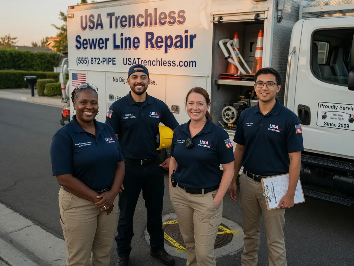 Sewer Line Repair company in Versailles, IL